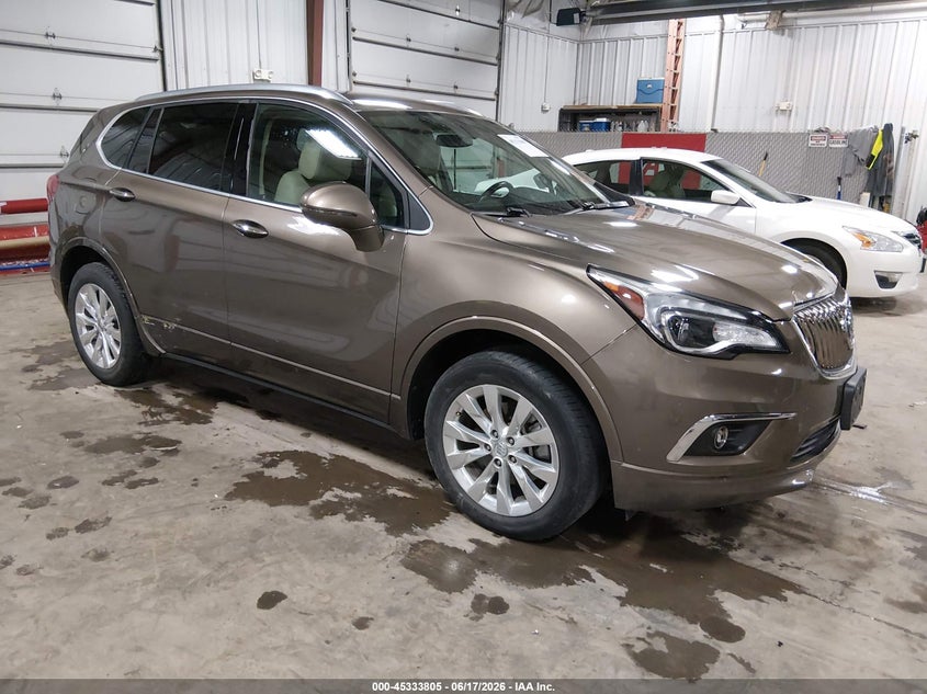 2017 Buick Envision VIN LRBFXBSAXHD003000 IAAI salvage auction — FRONT END, Salvage (Iowa), sold $900 on 2026-07-28 (photo 1)