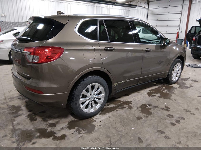2017 Buick Envision VIN LRBFXBSAXHD003000 IAAI salvage auction — FRONT END, Salvage (Iowa), sold $900 on 2026-07-28 (photo 4)
