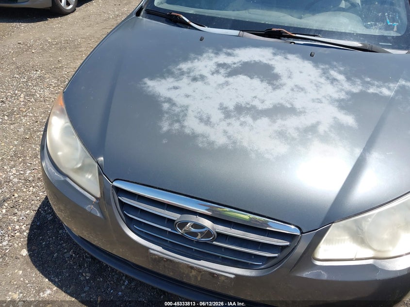 2007 Hyundai Elantra VIN KMHDU46D47U254199 IAAI salvage auction — NORMAL WEAR, Clear (New York), sold $500 on 2026-07-07 (photo 6)