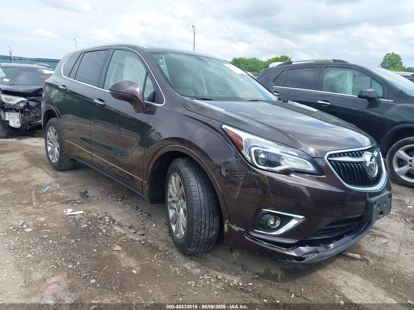 2020 Buick Envision VIN LRBFXCSA2LD111870 IAAI salvage auction — LEFT SIDE, Salvage (Ohio), sold $50 on 2026-07-28 (photo 1)
