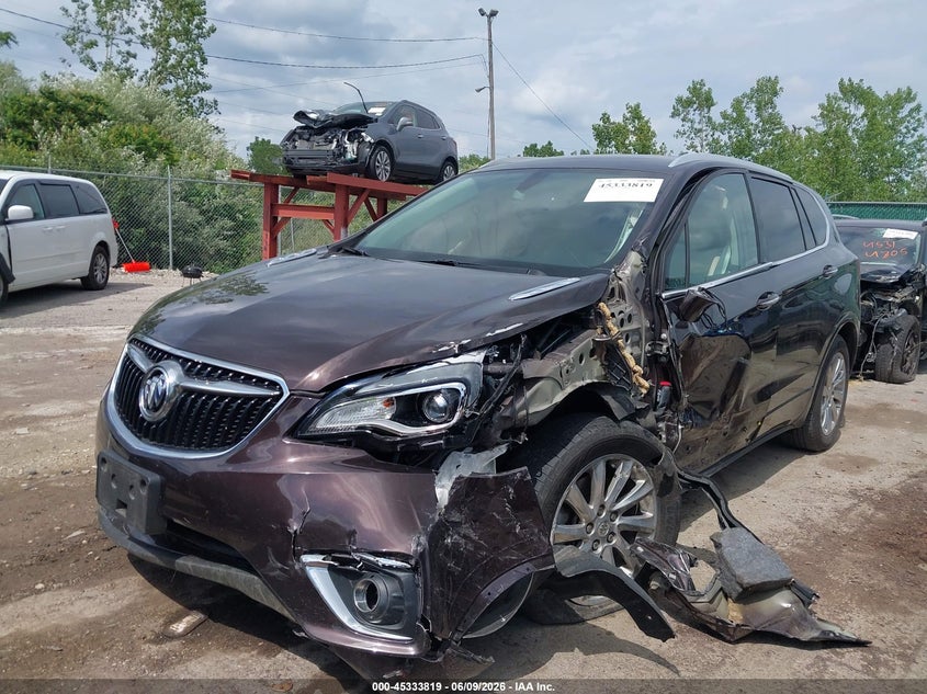 2020 Buick Envision VIN LRBFXCSA2LD111870 IAAI salvage auction — LEFT SIDE, Salvage (Ohio), sold $50 on 2026-07-28 (photo 2)