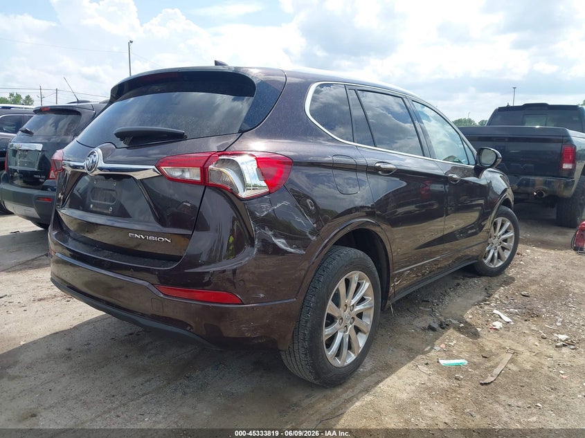 2020 Buick Envision VIN LRBFXCSA2LD111870 IAAI salvage auction — LEFT SIDE, Salvage (Ohio), sold $50 on 2026-07-28 (photo 4)