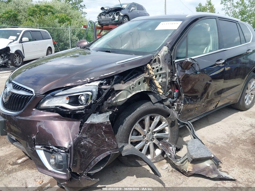 2020 Buick Envision VIN LRBFXCSA2LD111870 IAAI salvage auction — LEFT SIDE, Salvage (Ohio), sold $50 on 2026-07-28 (photo 6)