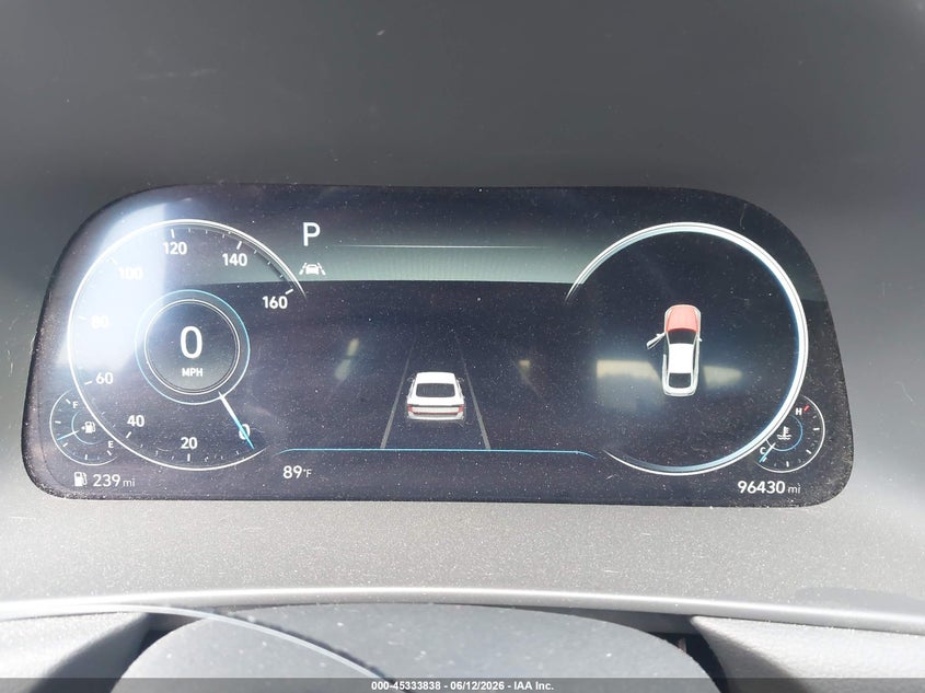 2021 Hyundai Sonata VIN 5NPEJ4J23MH062866 IAAI salvage auction — REAR END, Salvage Title, sold $4,650 on 2026-07-22 (photo 7)