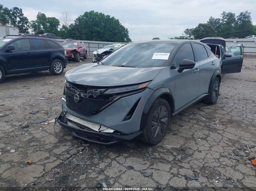 2024 Nissan Ariya VIN JN1DF0BB3RM742951 IAAI salvage auction — FRONT END, Salvage Title, sold $9,600 on 2026-07-30 (photo 2)