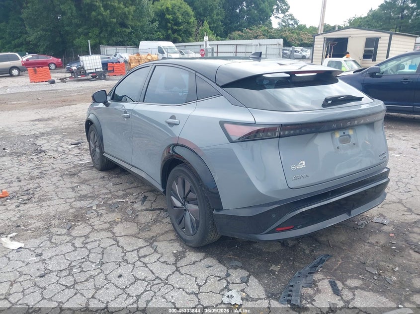 2024 Nissan Ariya VIN JN1DF0BB3RM742951 IAAI salvage auction — FRONT END, Salvage Title, sold $9,600 on 2026-07-30 (photo 3)