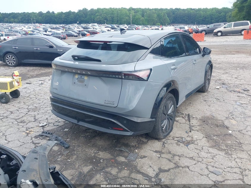 2024 Nissan Ariya VIN JN1DF0BB3RM742951 IAAI salvage auction — FRONT END, Salvage Title, sold $9,600 on 2026-07-30 (photo 4)