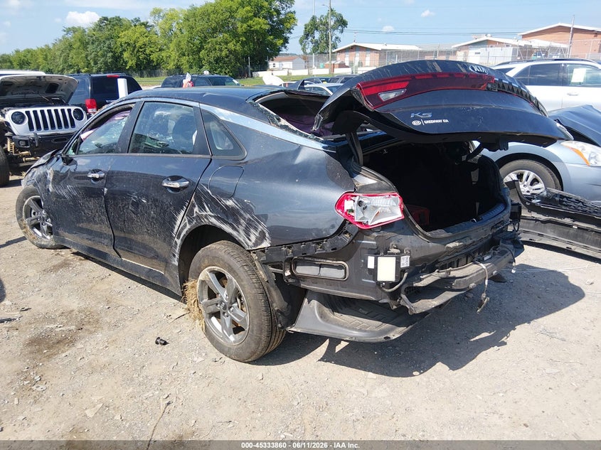 2021 Kia K5 VIN 5XXG14J21MG024394 IAAI salvage auction — ROLLOVER, Salvage (Tennessee), sold $350 on 2026-07-16 (photo 3)