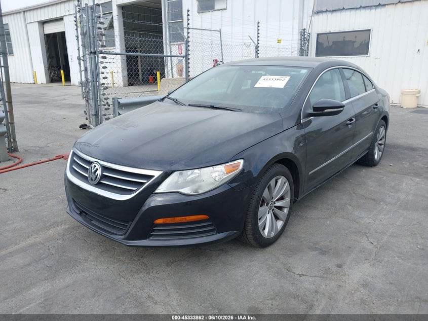 2012 Volkswagen Passat cc VIN WVWMN7AN1CE501234 IAAI salvage auction — NORMAL WEAR, Clear (North Carolina), sold $475 on 2026-07-16 (photo 2)