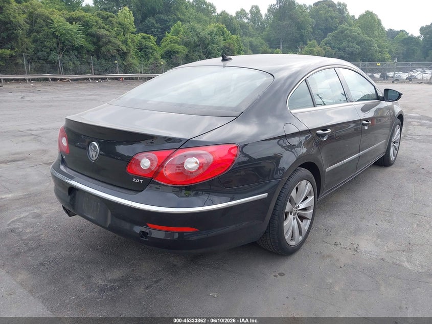 2012 Volkswagen Passat cc VIN WVWMN7AN1CE501234 IAAI salvage auction — NORMAL WEAR, Clear (North Carolina), sold $475 on 2026-07-16 (photo 4)