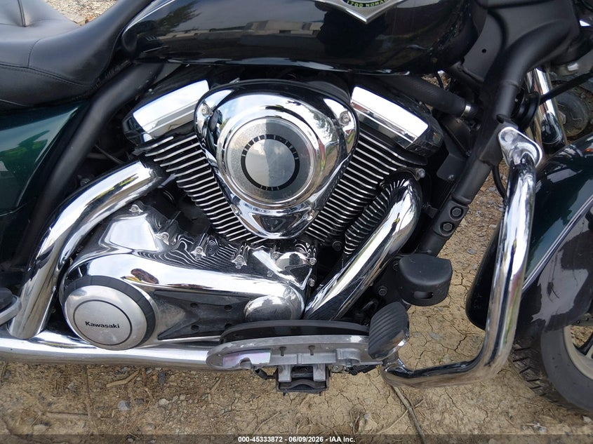 2012 Kawasaki Vulcan VIN JKBVNRC13CA011403 IAAI salvage auction — LEFT & RIGHT, Salvage (Pennsylvania), sold $1,350 on 2026-07-28 (photo 8)