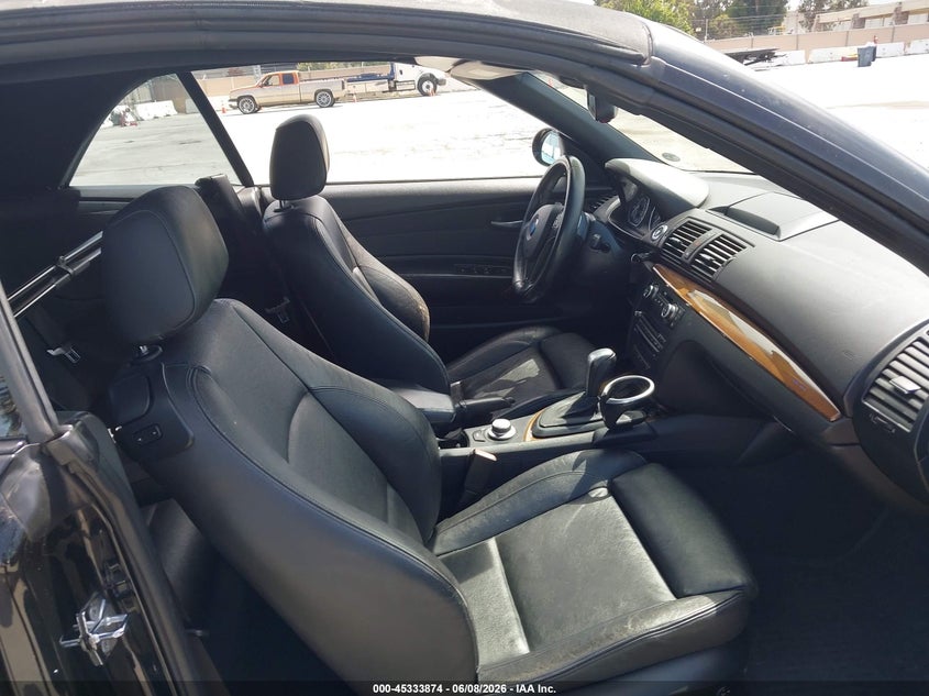 2008 BMW 1 series VIN WBAUN93578VF55346 IAAI salvage auction — NORMAL WEAR, Clear - Dealer Only (California), sold $675 on 2026-07-29 (photo 5)