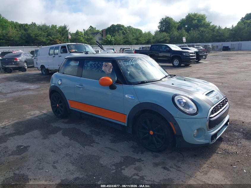 2018 Mini Hard top VIN WMWXP7C5XJ2A47651 IAAI salvage auction — SIDE, Clear (Indiana), sold $2,050 on 2026-07-21 (photo 1)