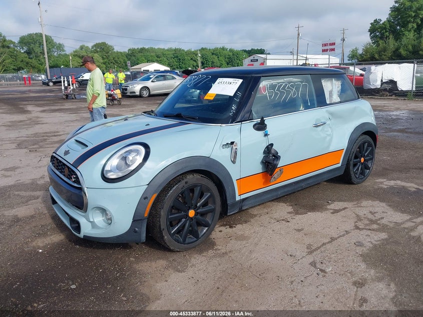 2018 Mini Hard top VIN WMWXP7C5XJ2A47651 IAAI salvage auction — SIDE, Clear (Indiana), sold $2,050 on 2026-07-21 (photo 2)