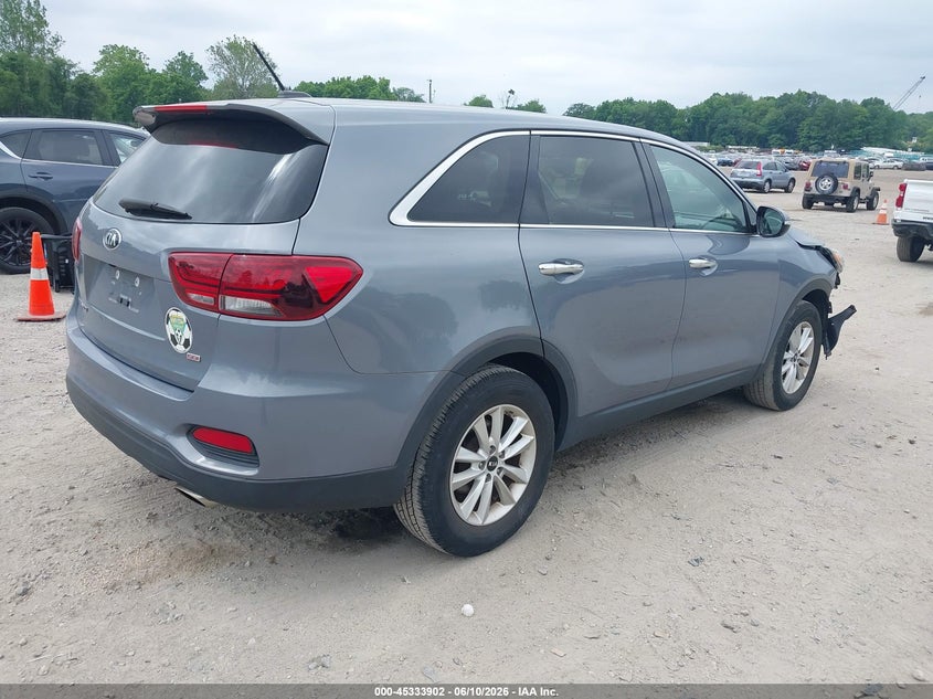 2020 Kia Sorento VIN 5XYPG4A38LG631314 IAAI salvage auction — FRONT END, Salvage (Idaho), sold $2,500 on 2026-07-14 (photo 4)