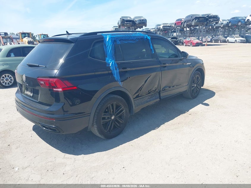 2022 Volkswagen Tiguan VIN 3VVCB7AX7NM097294 IAAI salvage auction — RIGHT SIDE, Rebuildable (Florida), sold $9,550 on 2026-07-28 (photo 4)