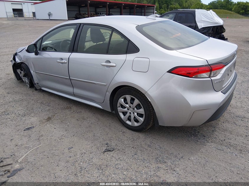2024 Toyota Corolla VIN JTDBCMFE3R3050784 IAAI salvage auction — LEFT FRONT, Salvage - Greater Than 75% (Maryland), sold $5,700 on 2026-08-01 (photo 3)