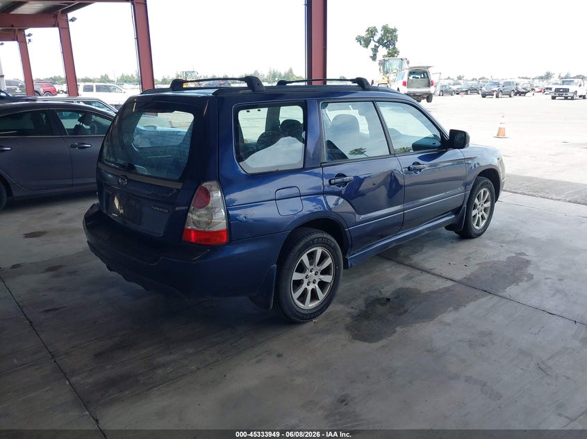2006 Subaru Forester VIN JF1SG65676H721405 IAAI salvage auction — NORMAL WEAR, Clear - Dealer Only (California), sold $375 on 2026-07-21 (photo 4)