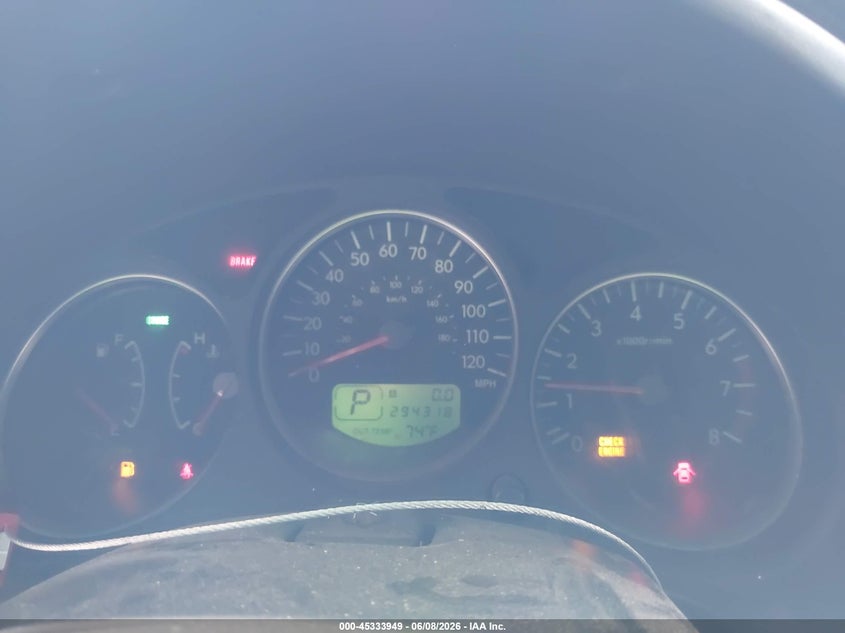 2006 Subaru Forester VIN JF1SG65676H721405 IAAI salvage auction — NORMAL WEAR, Clear - Dealer Only (California), sold $375 on 2026-07-21 (photo 7)