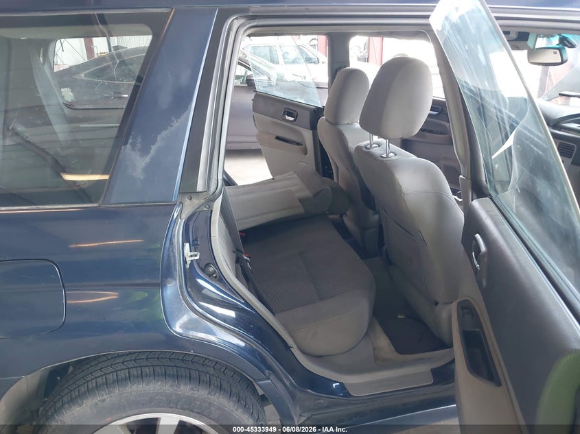 2006 Subaru Forester VIN JF1SG65676H721405 IAAI salvage auction — NORMAL WEAR, Clear - Dealer Only (California), sold $375 on 2026-07-21 (photo 8)