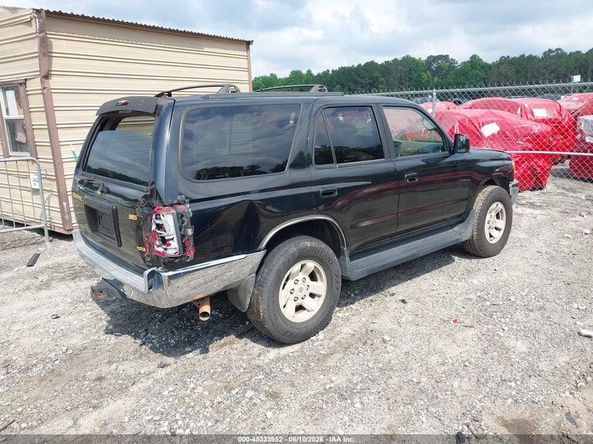 1999 Toyota 4runner VIN JT3GN86R2X0129862 IAAI salvage auction — NORMAL WEAR, Clear (Georgia), sold $525 on 2026-07-17 (photo 4)