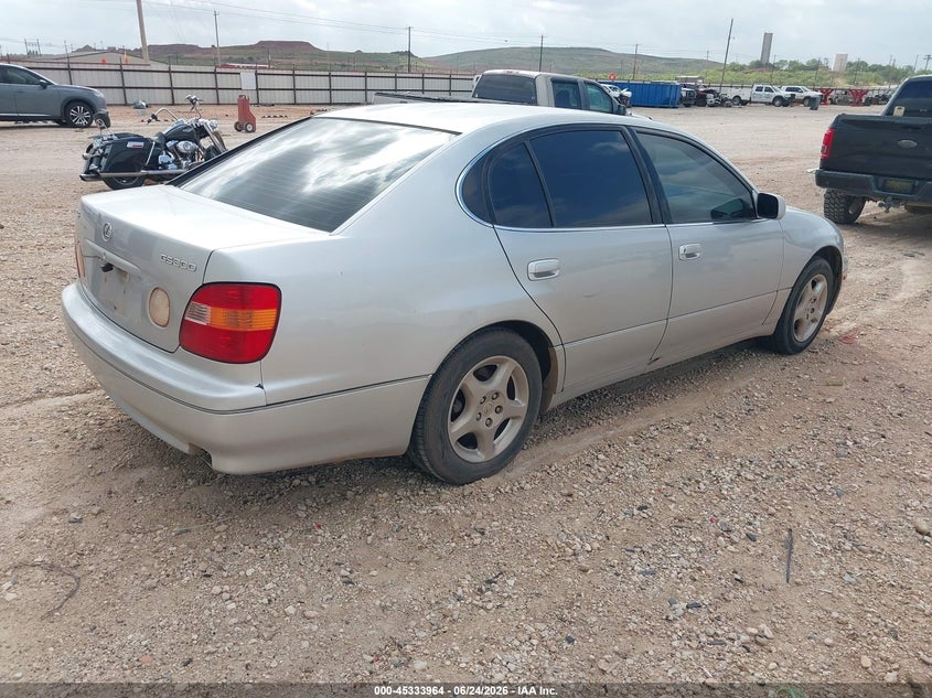 1998 Lexus Gs 300 VIN JT8BD68S6W0018855 IAAI salvage auction — MECHANICAL, Salvage (Texas), sold $150 on 2026-07-16 (photo 4)