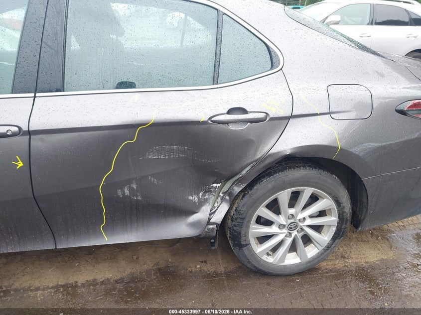 2021 Toyota Camry VIN 4T1C11AK1MU538037 IAAI salvage auction — REAR END, Salvage - 75% Or Less (Maryland), sold $6,700 on 2026-07-31 (photo 6)