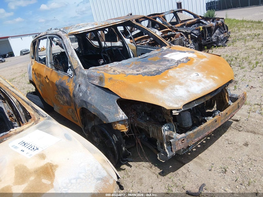 2008 Toyota Rav4 VIN JTMBD33V786069380 IAAI salvage auction — EXTERIOR BURN, Parts Only Bos (Minnesota), sold $50 on 2026-07-13 (photo 1)