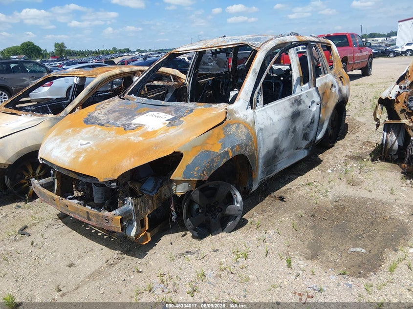 2008 Toyota Rav4 VIN JTMBD33V786069380 IAAI salvage auction — EXTERIOR BURN, Parts Only Bos (Minnesota), sold $50 on 2026-07-13 (photo 2)