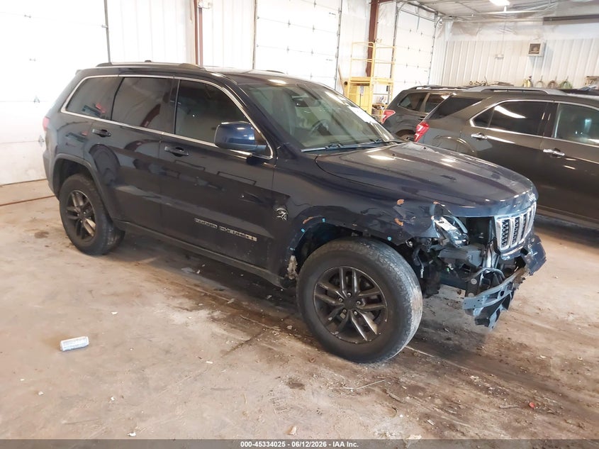 2017 Jeep Grand cherokee VIN 1C4RJFAG1HC963826 IAAI salvage auction — FRONT END, Salvage (Texas), sold $2,075 on 2026-07-20 (photo 1)
