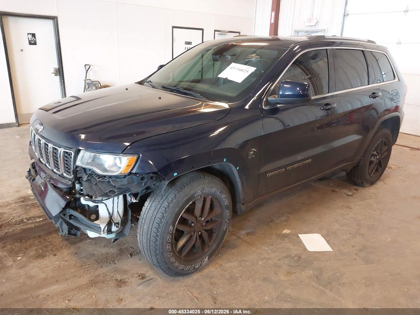 2017 Jeep Grand cherokee VIN 1C4RJFAG1HC963826 IAAI salvage auction — FRONT END, Salvage (Texas), sold $2,075 on 2026-07-20 (photo 2)