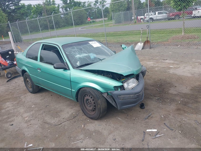 1997 Toyota Tercel VIN JT2AC52L1V0227522 IAAI salvage auction — FRONT END, Clear (Virginia), sold $225 on 2026-07-07 (photo 1)