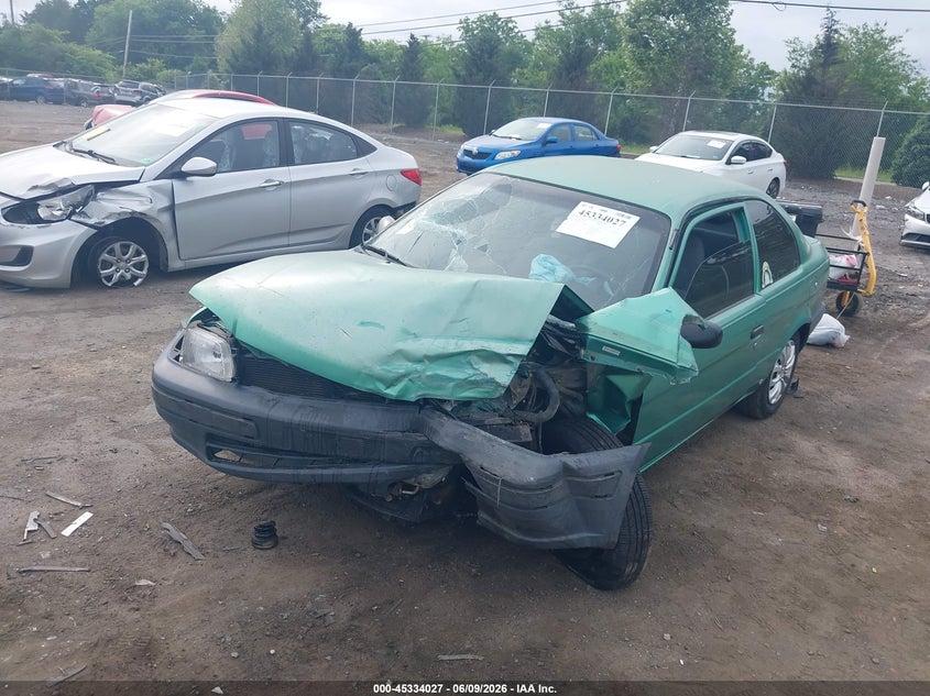 1997 Toyota Tercel VIN JT2AC52L1V0227522 IAAI salvage auction — FRONT END, Clear (Virginia), sold $225 on 2026-07-07 (photo 2)