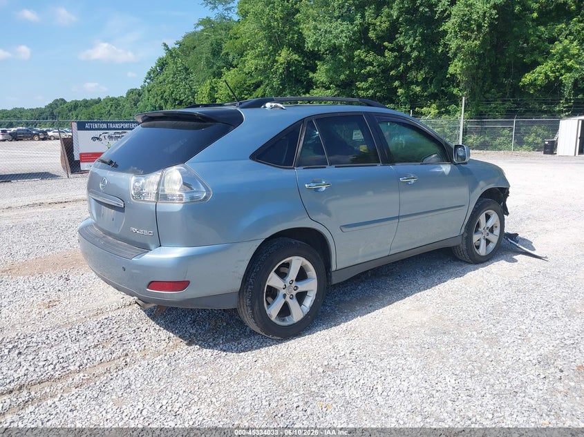 2008 Lexus Rx VIN 2T2GK31U38C047256 IAAI salvage auction — RIGHT FRONT, Salvage (Kentucky), sold $1,000 on 2026-07-22 (photo 4)