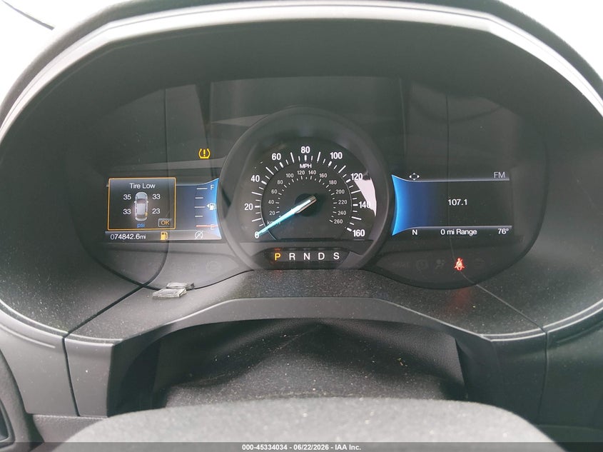2022 Ford Edge VIN 2FMPK4K93NBB04320 IAAI salvage auction — HAIL, Salvage Title, sold $8,750 on 2026-08-18 (photo 7)