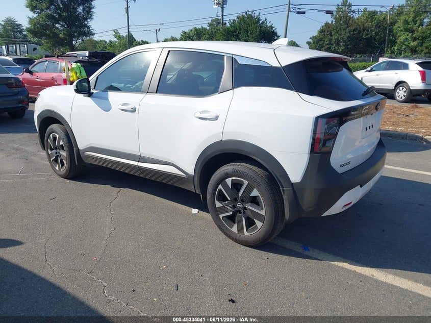 2025 Nissan Kicks VIN 3N8AP6CB1SL364339 IAAI salvage auction — RIGHT FRONT, Salvage Title, sold $8,150 on 2026-07-20 (photo 3)