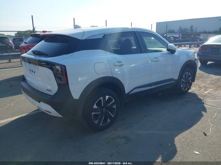 2025 Nissan Kicks VIN 3N8AP6CB1SL364339 IAAI salvage auction — RIGHT FRONT, Salvage Title, sold $8,150 on 2026-07-20 (photo 4)