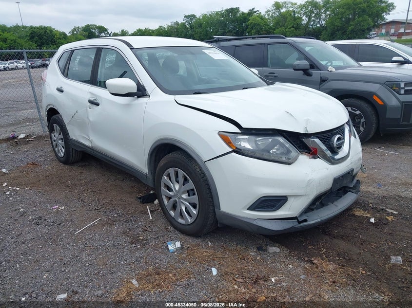 2016 Nissan Rogue VIN KNMAT2MT7GP699687 IAAI salvage auction — NORMAL WEAR, Clear (Tennessee), sold $600 on 2026-07-23 (photo 6)