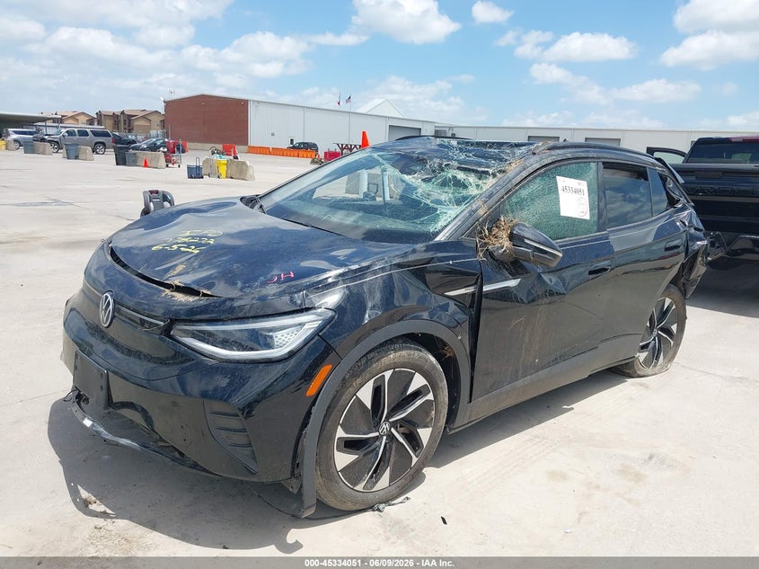 2021 Volkswagen Id.4 VIN WVGTMPE20MP032511 IAAI salvage auction — ROLLOVER, Salvage Title, sold $1,300 on 2026-08-19 (photo 2)