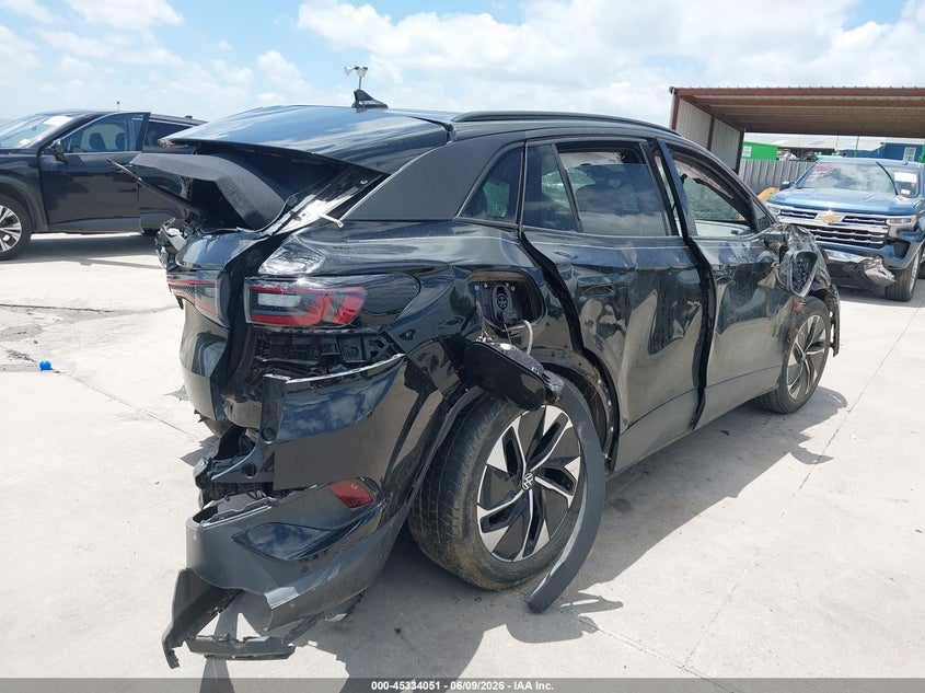 2021 Volkswagen Id.4 VIN WVGTMPE20MP032511 IAAI salvage auction — ROLLOVER, Salvage Title, sold $1,300 on 2026-08-19 (photo 4)