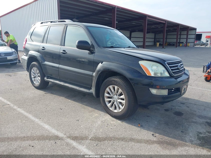2006 Lexus Gx 470 VIN JTJBT20X860107263 IAAI salvage auction — FRONT END, Clear (Indiana), sold $2,150 on 2026-07-11 (photo 1)