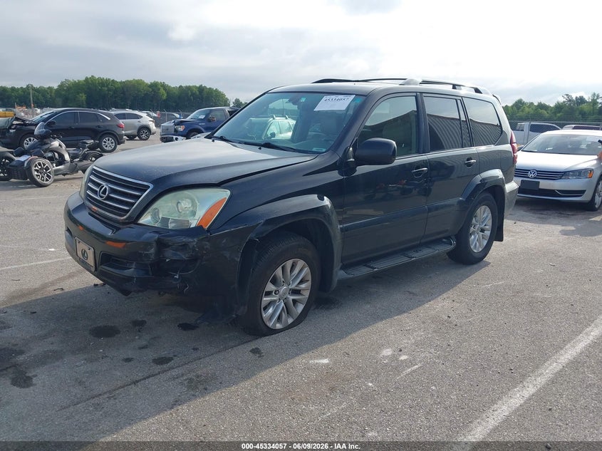 2006 Lexus Gx 470 VIN JTJBT20X860107263 IAAI salvage auction — FRONT END, Clear (Indiana), sold $2,150 on 2026-07-11 (photo 2)