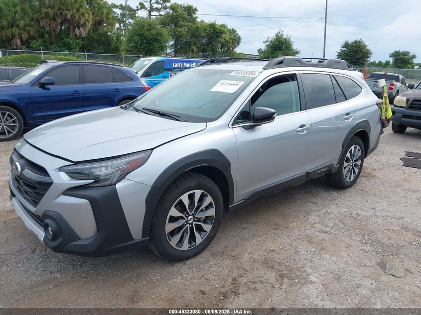 2023 Subaru Outback VIN 4S4BTGND4P3167857 IAAI salvage auction — SIDE, Salvage Title, sold $8,200 on 2026-07-30 (photo 2)