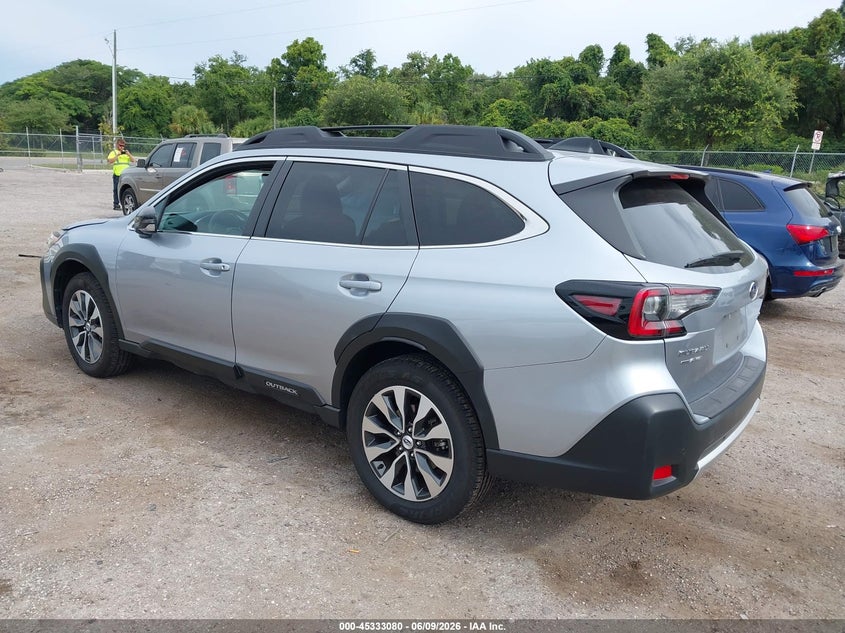 2023 Subaru Outback VIN 4S4BTGND4P3167857 IAAI salvage auction — SIDE, Salvage Title, sold $8,200 on 2026-07-30 (photo 3)