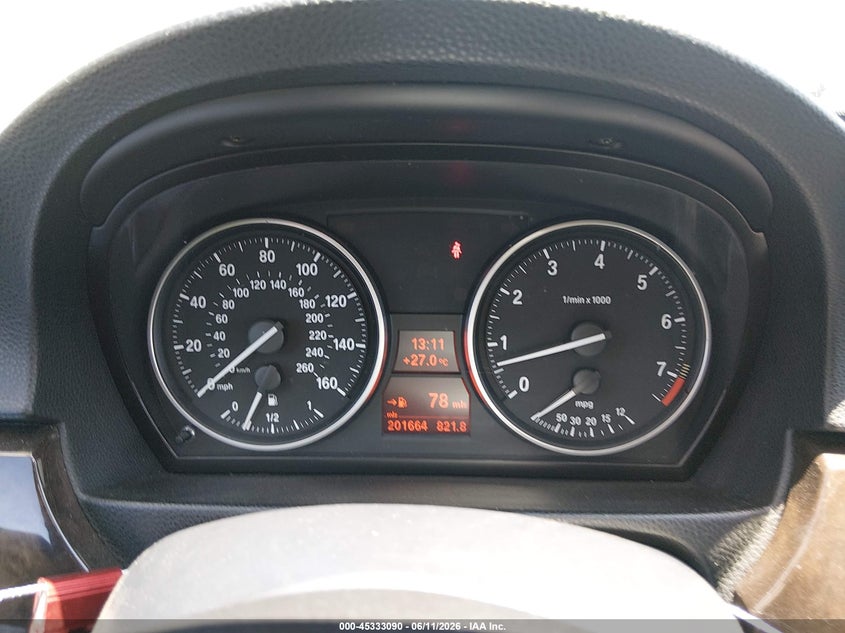 2011 BMW 3 series VIN WBAPK7C58BA771504 IAAI salvage auction — NORMAL WEAR, Salvage (Idaho), sold $750 on 2026-07-16 (photo 7)