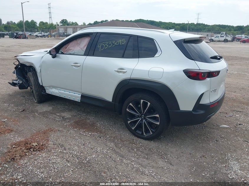 2025 Mazda Cx-50 VIN 7MMVABEMXSN336318 IAAI salvage auction — FRONT END, Salvage Title, sold $6,500 on 2026-07-11 (photo 3)