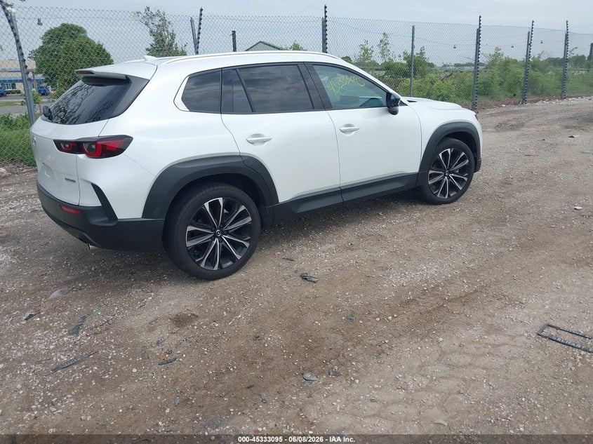 2025 Mazda Cx-50 VIN 7MMVABEMXSN336318 IAAI salvage auction — FRONT END, Salvage Title, sold $6,500 on 2026-07-11 (photo 4)