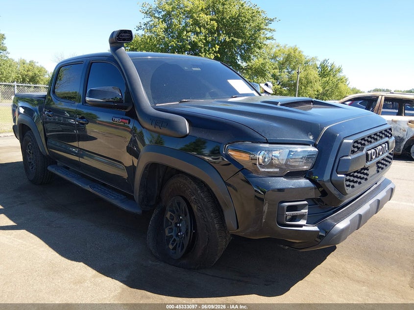 2019 Toyota Tacoma VIN 5TFCZ5AN6KX196725 IAAI salvage auction — RIGHT FRONT, Salvage Title, sold $15,800 on 2026-07-30 (photo 1)