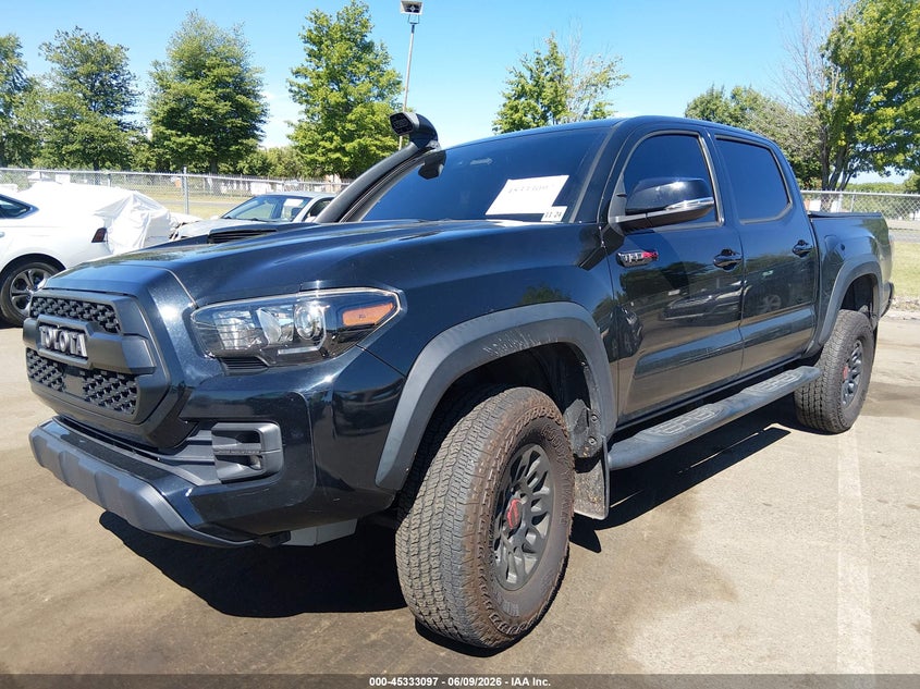 2019 Toyota Tacoma VIN 5TFCZ5AN6KX196725 IAAI salvage auction — RIGHT FRONT, Salvage Title, sold $15,800 on 2026-07-30 (photo 2)