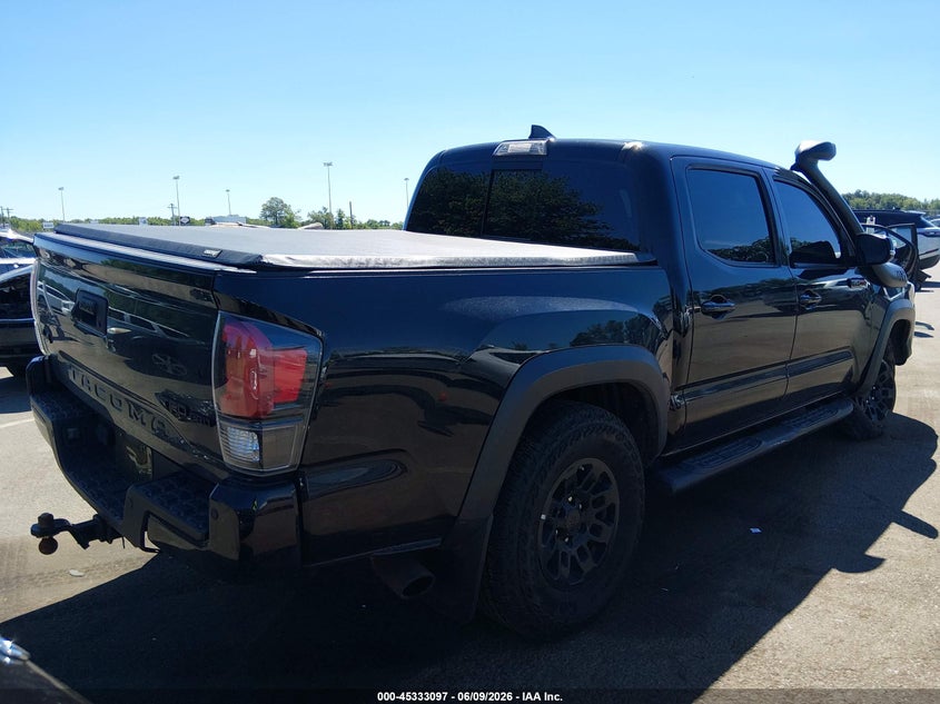 2019 Toyota Tacoma VIN 5TFCZ5AN6KX196725 IAAI salvage auction — RIGHT FRONT, Salvage Title, sold $15,800 on 2026-07-30 (photo 4)